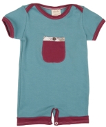 Button pocket romper