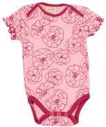 Peony flower bodysuit