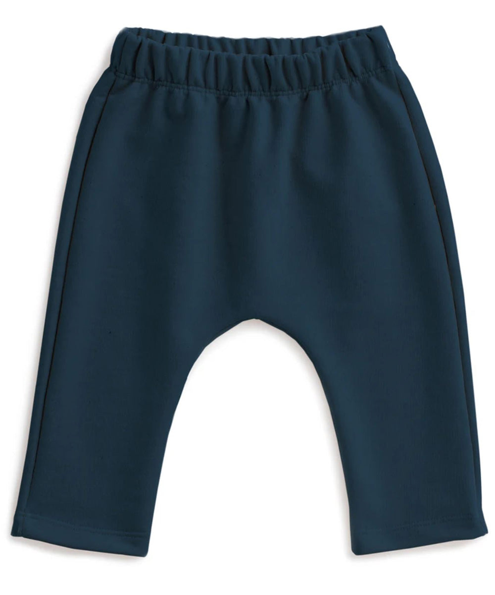 Organic Kids Harem Pant | Naby Blue Organic Cotton Made in USA – Two Crows  for Joy